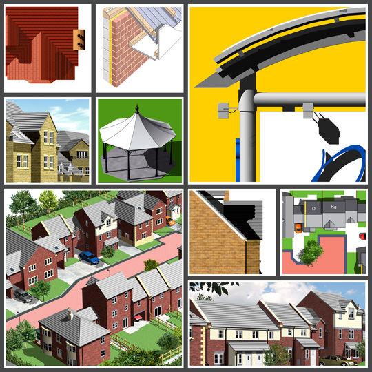 architectural illustrations