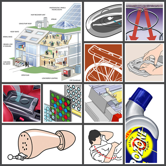 technical illustrations